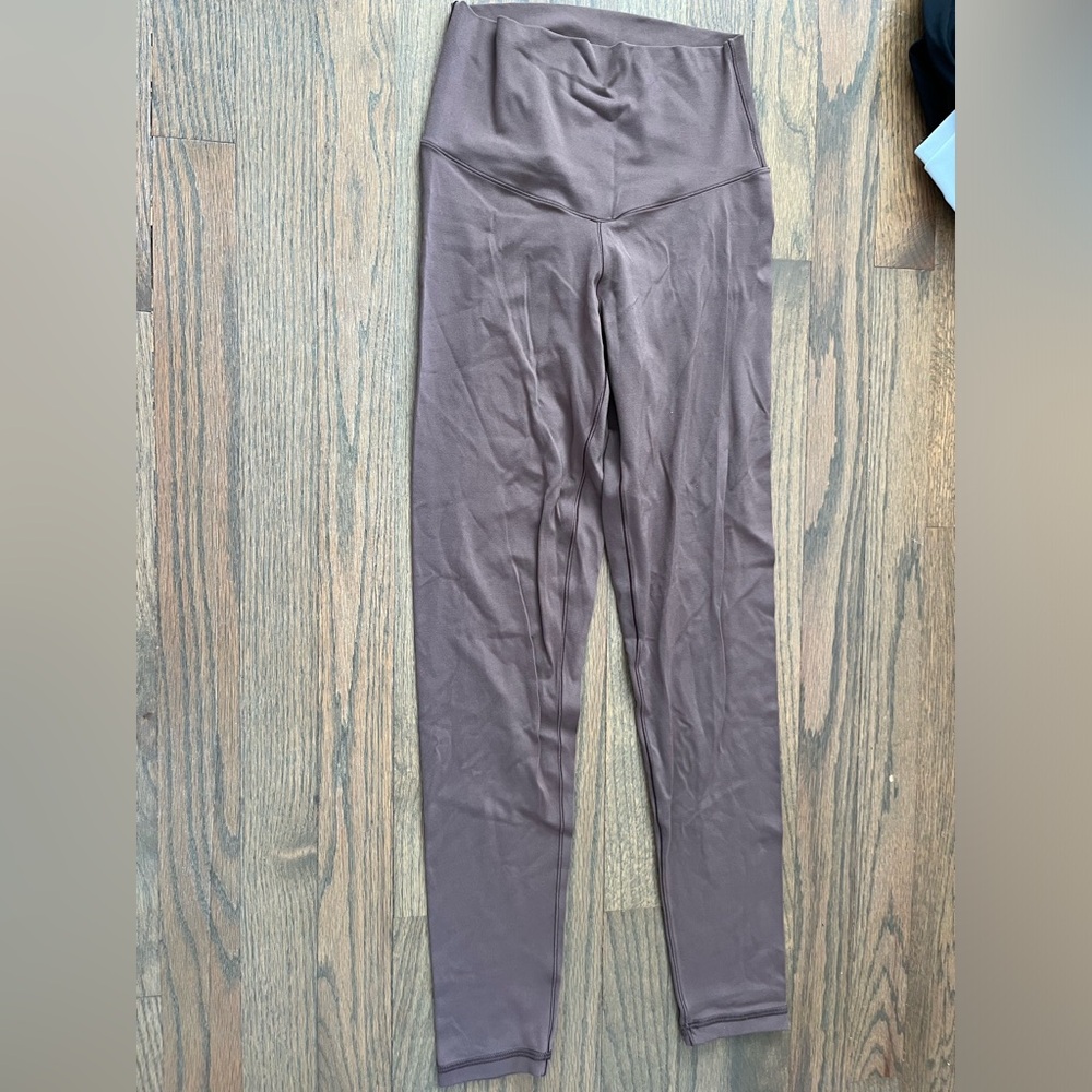 aerie offline maroon ish brown leggings